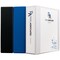 Avery Durable View 3 Ring Binders, 2 Inch Slant Rings, 530-Sheet Capacity, DuraHinge, 2.8 Inch Wide Spine, Color Received Will Vary: Black, Bright Blue, or White, 1 Binder (17038)